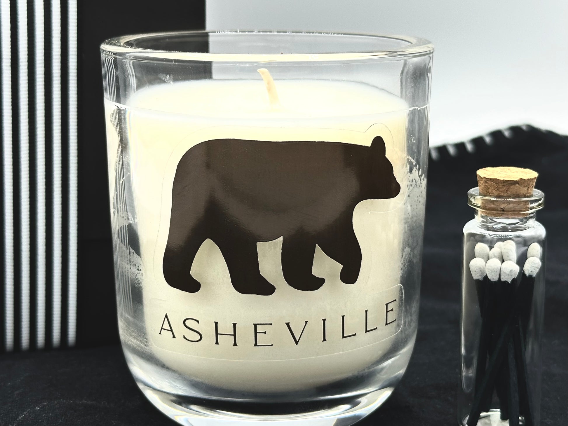 ASHEVILLE | Burton's Stroll | Campfire Luxury Candle - The ASHEVILLE Co.™ 