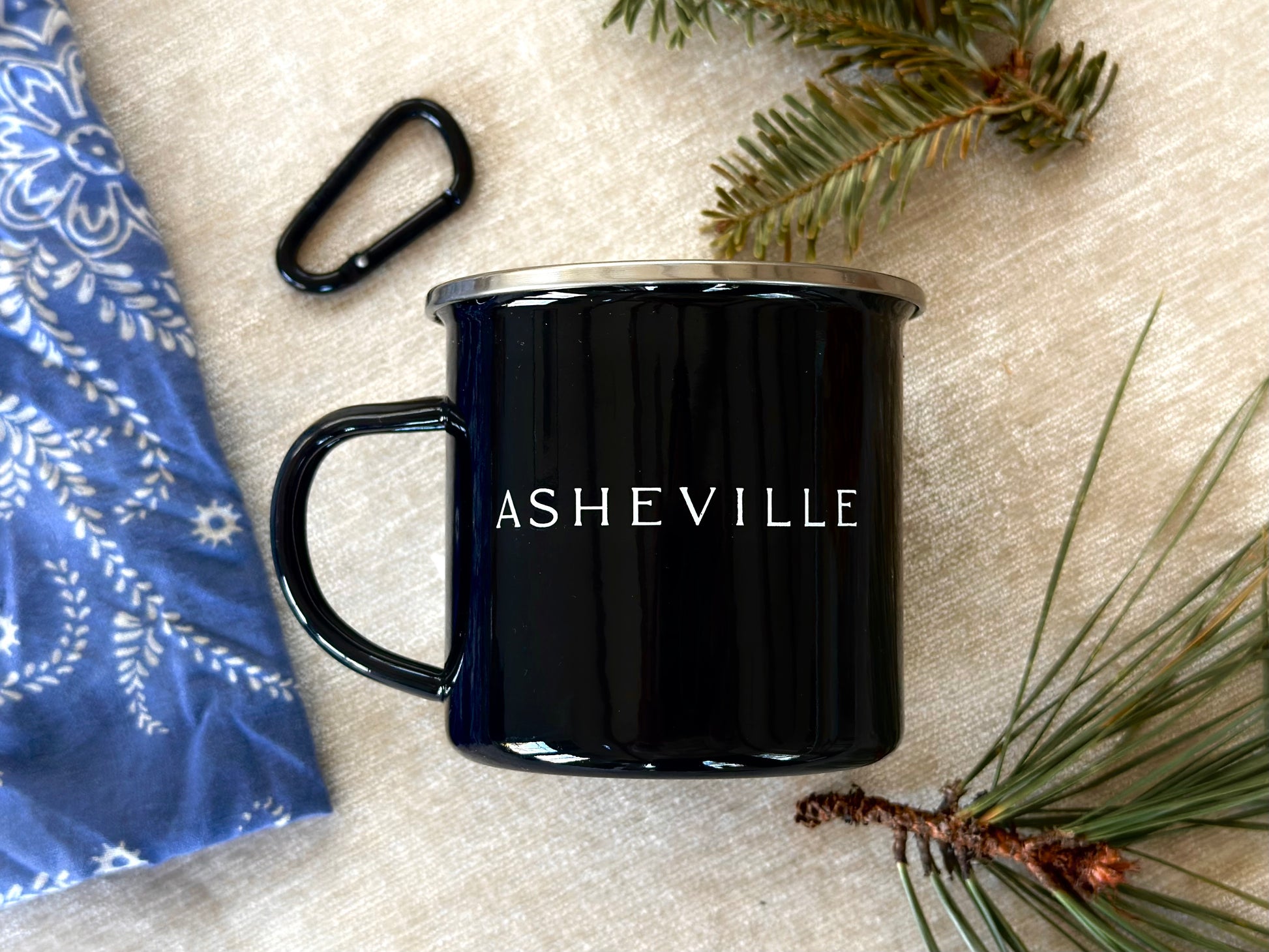 Asheville Adventure Camper Mug 