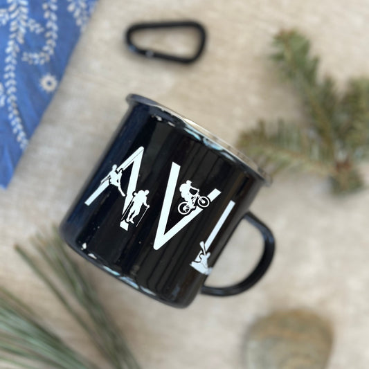 Asheville outdoor camper mug gift