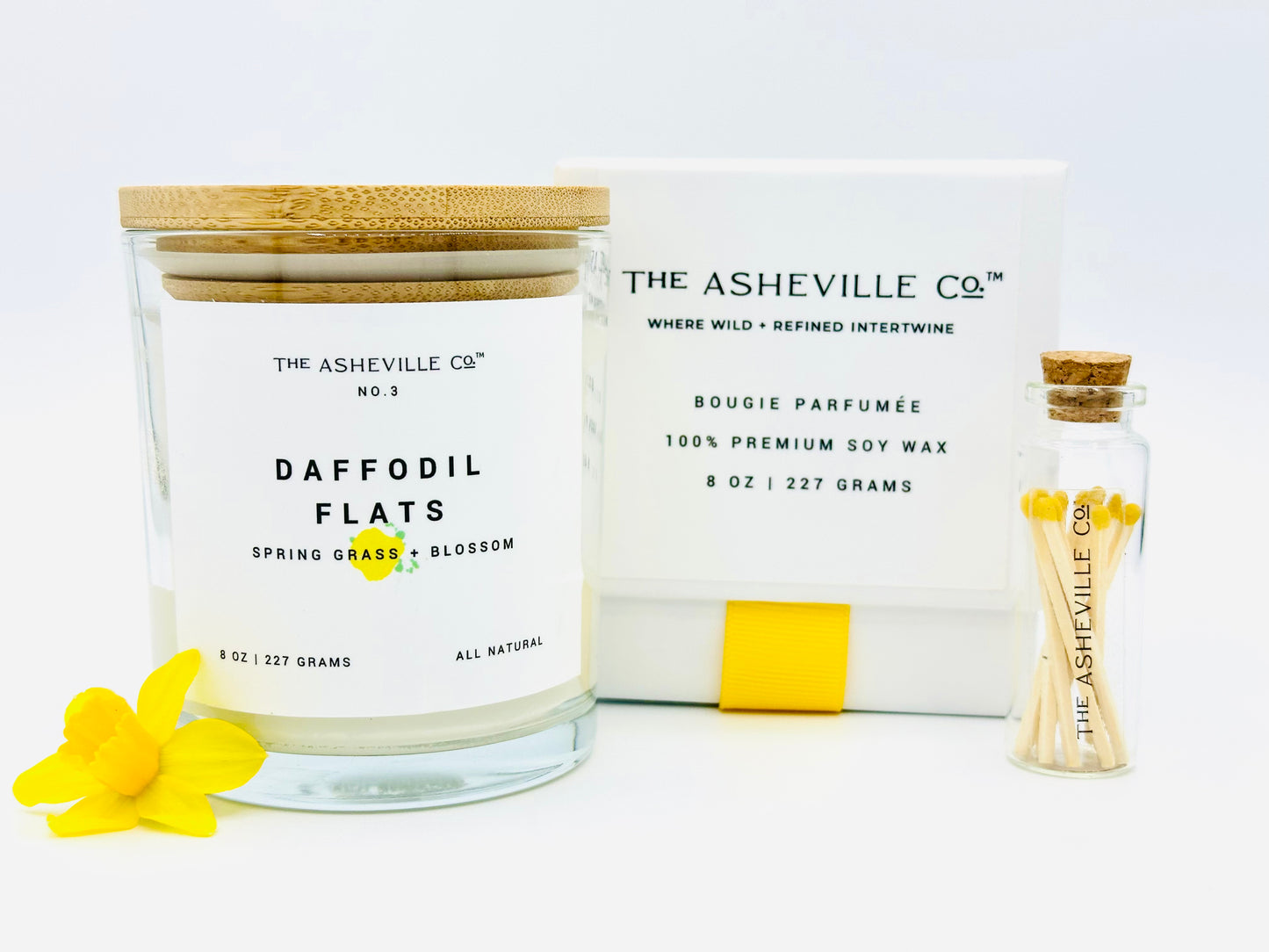 Daffodil Flats Candle No. 3  | Luxury Candle