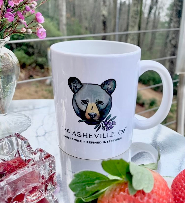 The ASHEVILLE Co. ™ | Where Wild and Refined Intertwine | Ceramic Coffee Mug