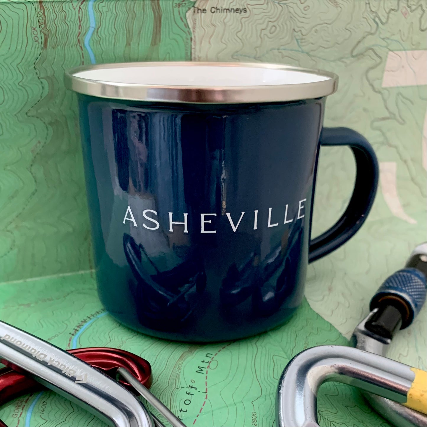 ASHEVILLE Signature | Enamel Camper Mug