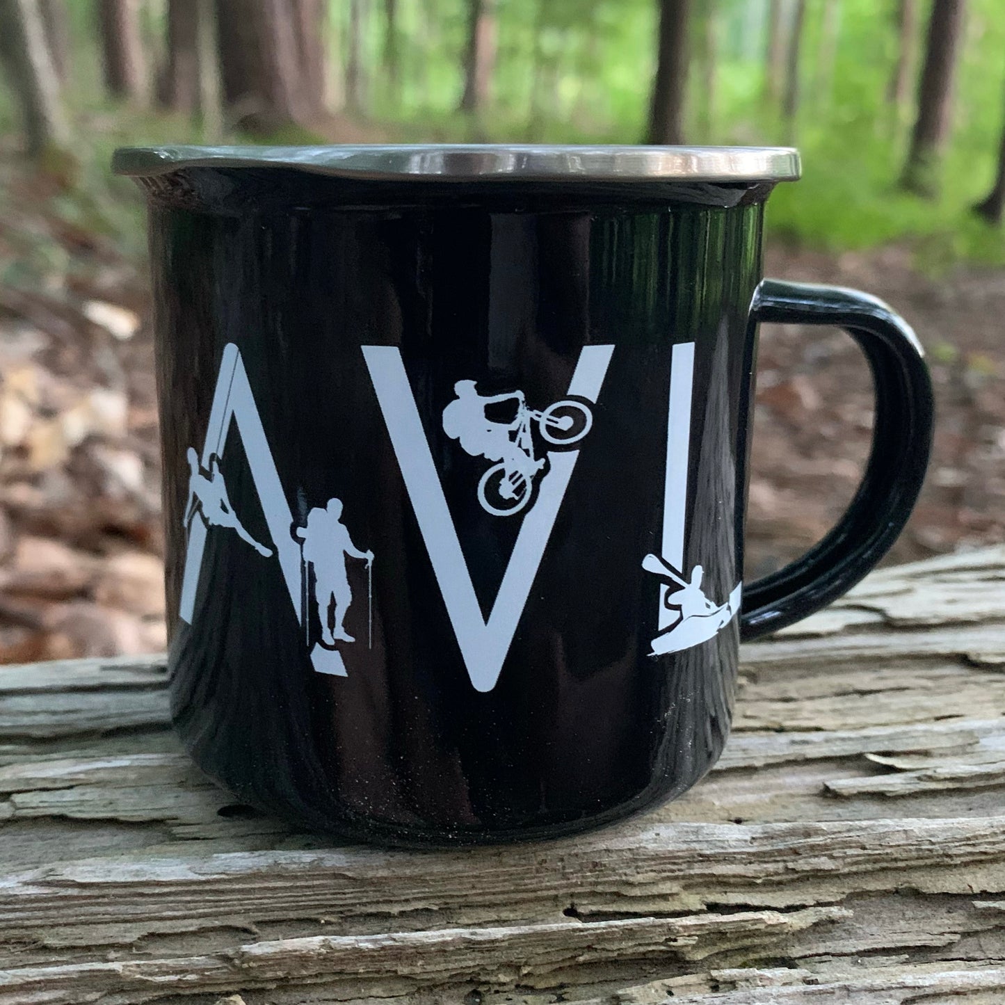 AVL Adventure | Enamel Camper Mug