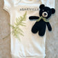 ASHEVILLE Organic Baby Onesie | Nanette Bleu - The ASHEVILLE Co.™ 