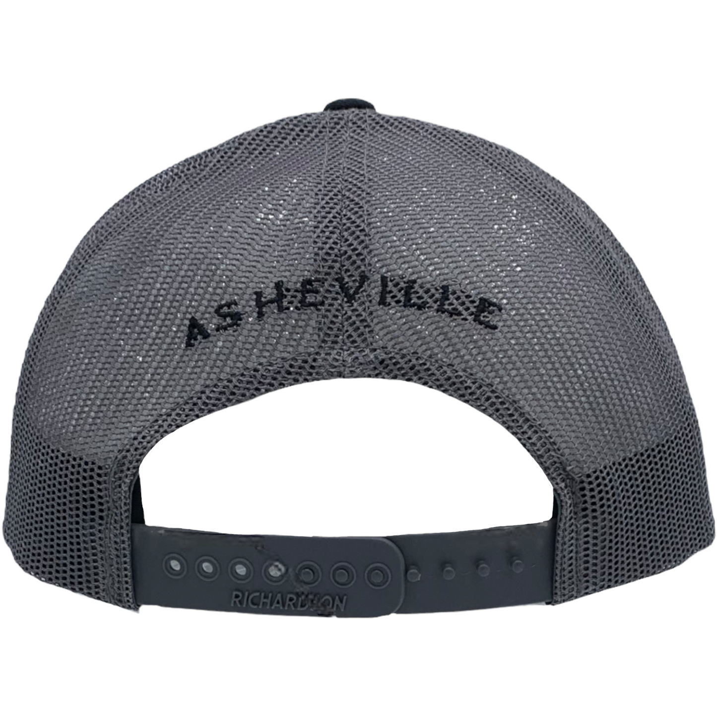 Burton Leather Patch Trucker Baseball Black and Charcoal - The ASHEVILLE Co. TM