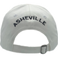 Burton’s Stroll ASHEVILLE Youth Baseball Hat White - The ASHEVILLE Co. TM
