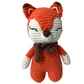 Asheville Cotton Crocheted Woodland Animal Toy: Felicity the Fox - The ASHEVILLE Co. TM