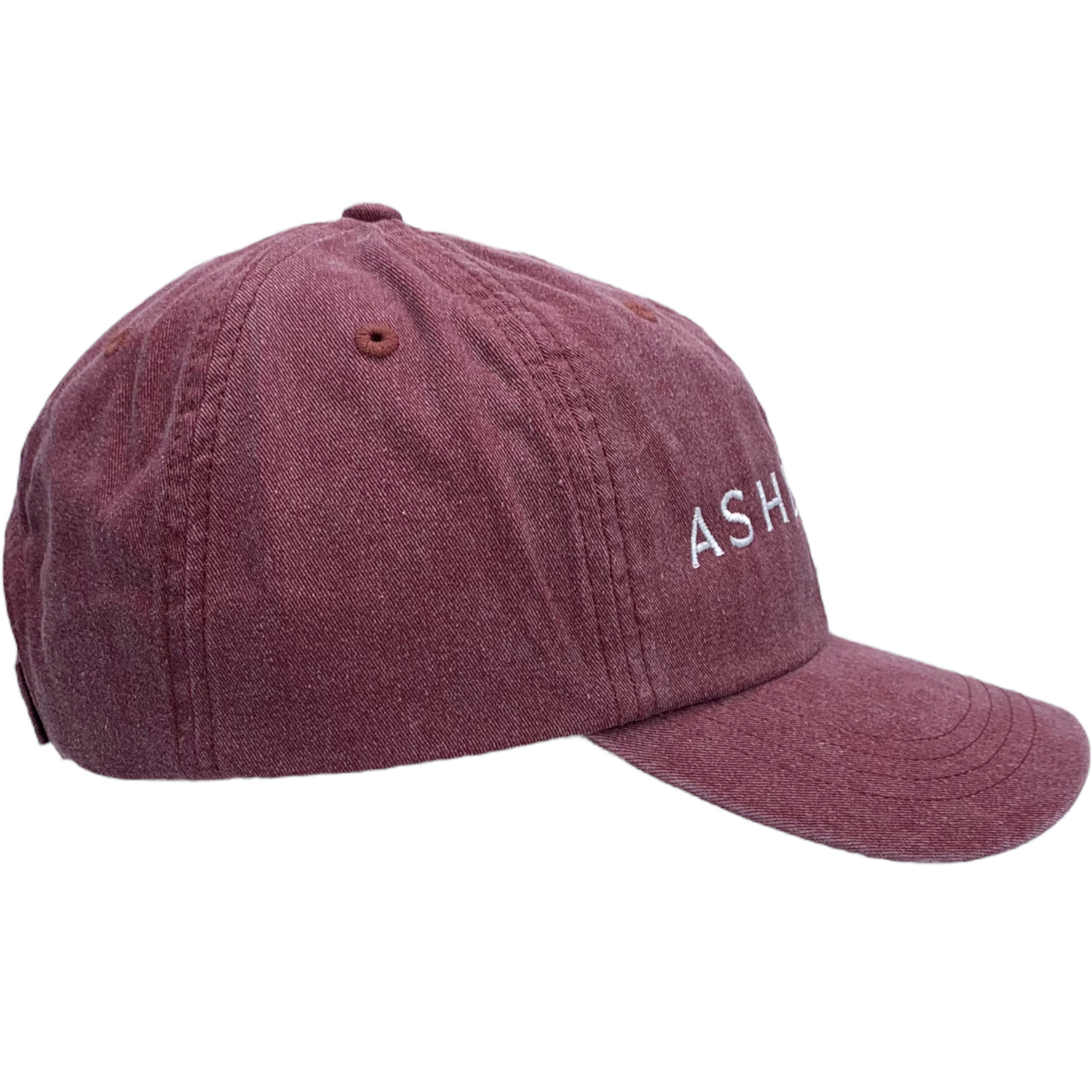 ASHEVILLE Crimson Baseball Hat - The ASHEVILLE Co. TM