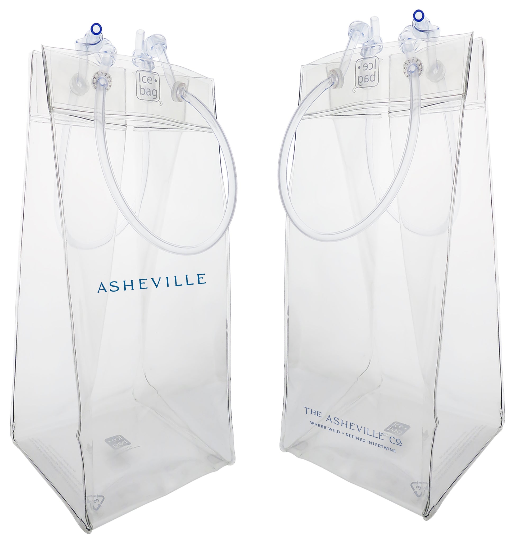 ASHEVILLE ice bucket IceBag Beverage Cooler(®) for chilled wine - The ASHEVILLE Co. TM