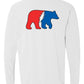 ASHEVILLE Stanley Bear T-Shirt White Long Sleeve - The ASHEVILLE Co. TM