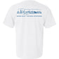 ASHEVILLE Cityscape T-Shirt in White & Parkway Blue - The ASHEVILLE Co. TM